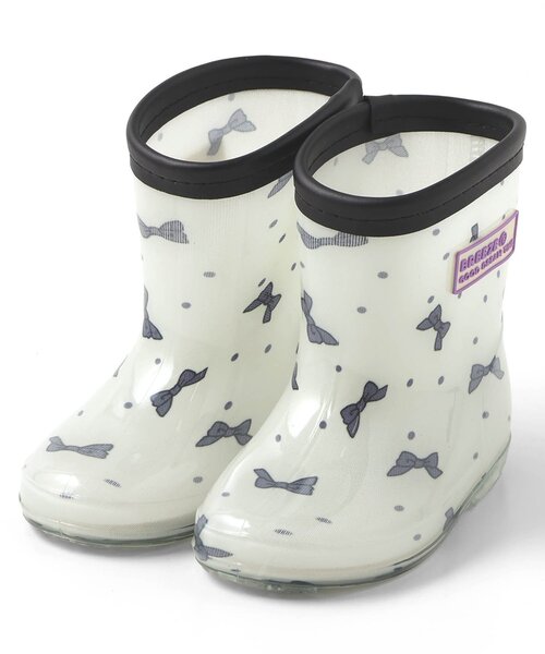 BREEZE（ブリーズ）の「4柄レインシューズ（レインシューズ・キッズ・オフホワイト/ブルー/レインボー/ピンク・16/15 /14/18/17）」の21枚目の写真