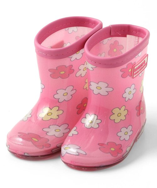 BREEZE（ブリーズ）の「4柄レインシューズ（レインシューズ・キッズ・オフホワイト/ブルー/レインボー/ピンク・16/15 /14/18/17）」の22枚目の写真