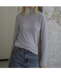 Basic turtleneck T-shirt [KNFW04TS01]_[5color]