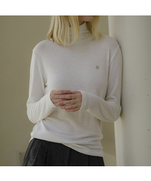 Basic turtleneck T-shirt [KNFW04TS01]_[5color]