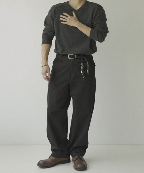 SIIIIDO（シド）の「EVERYWHERE FRONT CT LINE V NECK KNIT #1（ニット/セーター・メンズ・その他・2/3/1）」の5枚目の写真