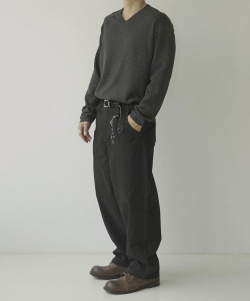 SIIIIDO（シド）の「EVERYWHERE FRONT CT LINE V NECK KNIT #1（ニット/セーター・メンズ・その他・2/3/1）」の6枚目の写真