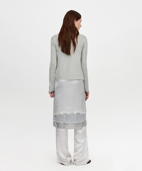 YOUTH(ユース)の「Asymmetric Knit Shirt(ニット/セーター・レディース・その他・SMALL/MEDIUM)」の3枚目の写真