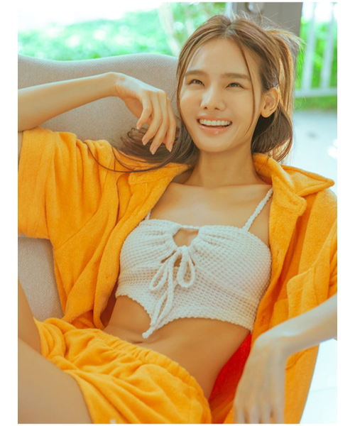 IMCLAIRE(アイエムクレア)の「ニットクロップビスチェ(Tシャツ/カットソー・レディース・その他・MEDIUM)」の3枚目の写真