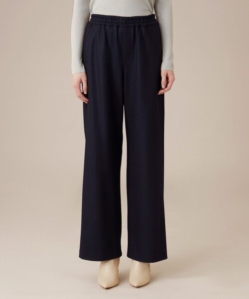 MACKINTOSH LONDON(マッキントッシュ ロンドン)の「ウールスムースパンツ(その他パンツ・レディース・ネイビー/ベージュ・36/40/38)」の9枚目の写真