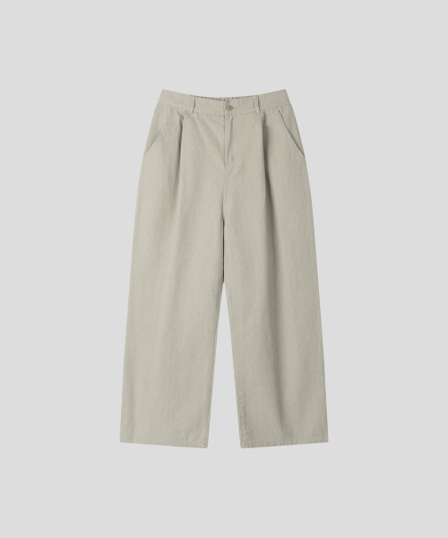 BLACK MOMENT（ブラックモーメント）の「バルーンフィットピンタックワイドコットンパンツ[グレー]（その他パンツ・メンズ・グレー・MEDIUM/LARGE）」の5枚目の写真