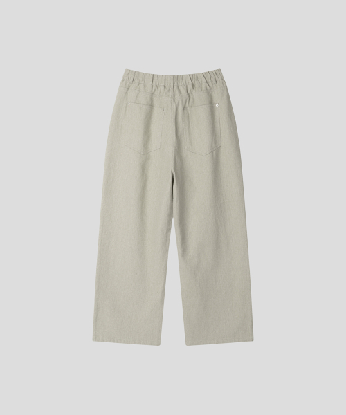 BLACK MOMENT（ブラックモーメント）の「バルーンフィットピンタックワイドコットンパンツ[グレー]（その他パンツ・メンズ・グレー・MEDIUM/LARGE）」の6枚目の写真