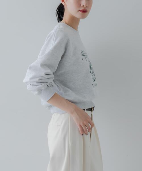 URBAN RESEARCH（アーバンリサーチ）の「『別注』WAVEUNION×URBAN RESEARCH　SWEAT SHIRTS（スウェット・レディース・グレー/ネイビー/オートミール・ONE）」の5枚目の写真