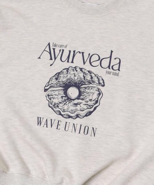 URBAN RESEARCH（アーバンリサーチ）の「『別注』WAVEUNION×URBAN RESEARCH　SWEAT SHIRTS（スウェット・レディース・グレー/ネイビー/オートミール・ONE）」の19枚目の写真