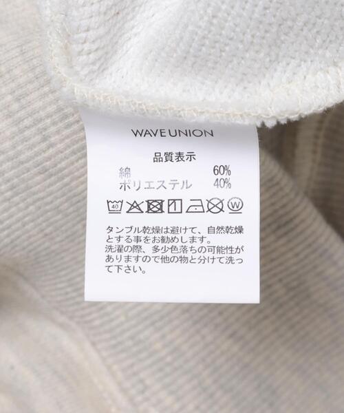 URBAN RESEARCH（アーバンリサーチ）の「『別注』WAVEUNION×URBAN RESEARCH　SWEAT SHIRTS（スウェット・レディース・グレー/ネイビー/オートミール・ONE）」の21枚目の写真