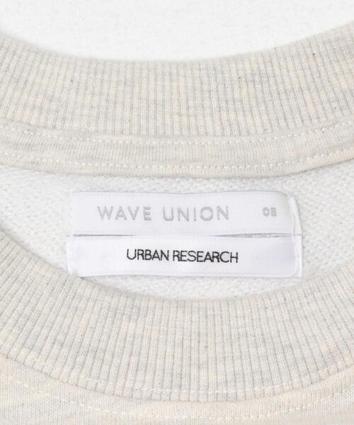 URBAN RESEARCH（アーバンリサーチ）の「『別注』WAVEUNION×URBAN RESEARCH　SWEAT SHIRTS（スウェット・レディース・グレー/ネイビー/オートミール・ONE）」の22枚目の写真