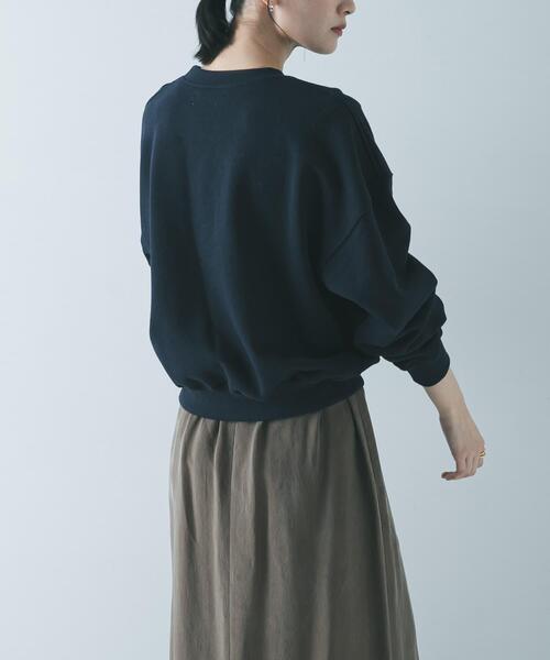URBAN RESEARCH（アーバンリサーチ）の「『別注』WAVEUNION×URBAN RESEARCH　SWEAT SHIRTS（スウェット・レディース・オートミール/ネイビー/グレー・ONE）」の12枚目の写真