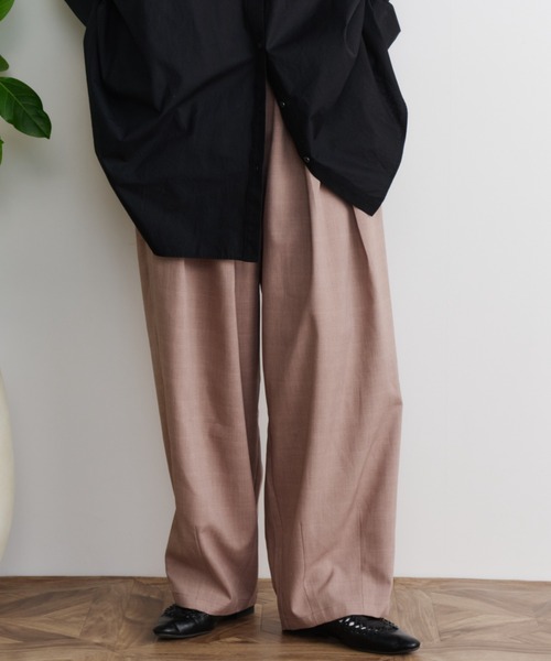 Libra Cue（リブラ キュー）の「サーカスイージーパンツ（その他パンツ・レディース・ブラック/ピンク/アイボリー/ネイビー/ベージュ/グレー・MEDIUM/SMALL/FREE）」の6枚目の写真