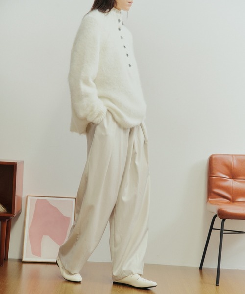 Libra Cue（リブラ キュー）の「サーカスイージーパンツ（その他パンツ・レディース・ブラック/ピンク/アイボリー/ネイビー/ベージュ/グレー・MEDIUM/SMALL/FREE）」の14枚目の写真