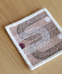 a.depeche（アデペシュ）の「【a.depeche:アデペシュ】コースター　おしゃれなギフトに最適！　　mon chemin coaster battre（ランチョンマット/テーブルウェア）」