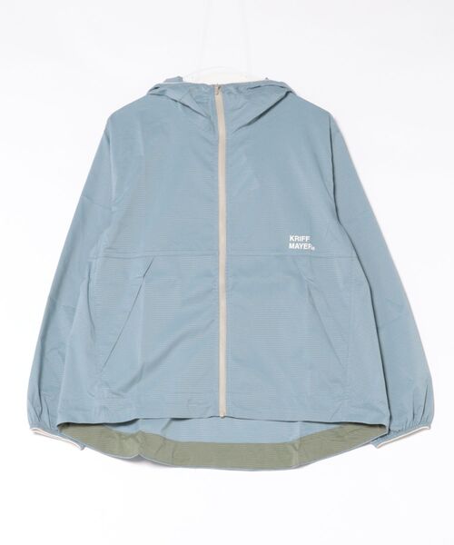 KRIFF MAYER Lady's Collection(クリフメイヤーレディースコレクション)の「【撥水・軽量・UVカット・伸縮性】さらさらエアーフードジャケット(マウンテンパーカー・レディース・オリーブ/ブラック/ナチュラル/その他5/ベージュ/カラフル/サックスブルー・LARGE/MEDIUM)」の5枚目の写真