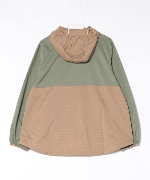 KRIFF MAYER Lady's Collection(クリフメイヤーレディースコレクション)の「【撥水・軽量・UVカット・伸縮性】さらさらエアーフードジャケット(マウンテンパーカー・レディース・オリーブ/ブラック/ナチュラル/その他5/ベージュ/カラフル/サックスブルー・LARGE/MEDIUM)」の8枚目の写真