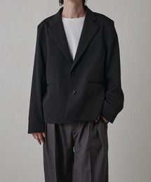 Lui's | ダブルクロスショートジャケット(テーラードジャケット)