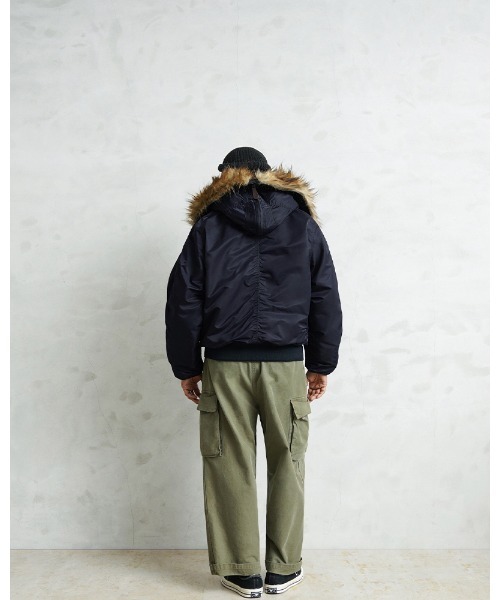 WAIPER.inc（ワイパーインク）の「WAIPER.inc 米軍 初期型 N-2A VINTAGE フライトジャケット【WP149】（ミリタリージャケット・メンズ・ネイビー・XL/L/XXL）」の13枚目の写真