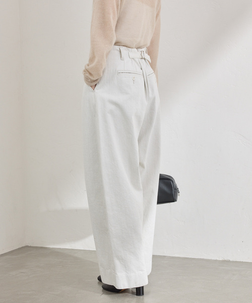 IENA（イエナ）の「バレルレッグデニム（デニムパンツ・レディース・ホワイト・38/36/34）」の5枚目の写真