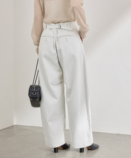 IENA（イエナ）の「バレルレッグデニム（デニムパンツ・レディース・ホワイト・38/36/34）」の6枚目の写真