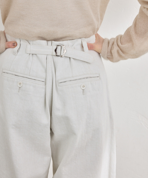 IENA（イエナ）の「バレルレッグデニム（デニムパンツ・レディース・ホワイト・38/36/34）」の8枚目の写真