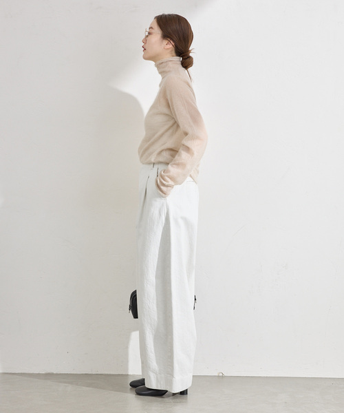 IENA（イエナ）の「バレルレッグデニム（デニムパンツ・レディース・ホワイト・38/36/34）」の9枚目の写真