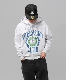 MFC STORE WEEKEND CLUB COLLEGE LOGO ZIP HOODIE
