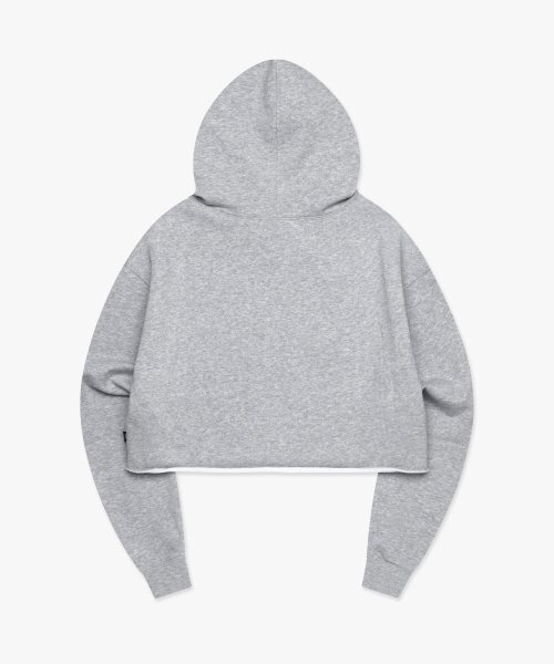 LMCの「WM RAW EDGE CROPPED HOODIE heather gray（パーカー・レディース・その他・S/M）」の4枚目の写真