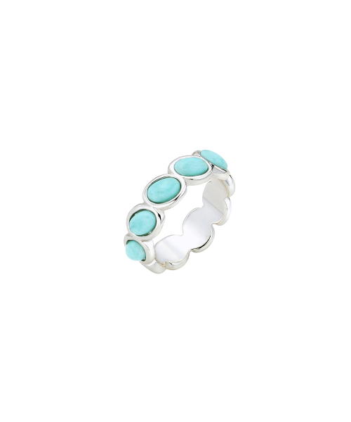 SCALETTO(スカーレット)の「WS017 Sky Blue Stone Oval Ring(リング・レディース・スカイブルー・FREE)」の5枚目の写真