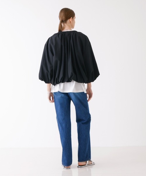 DESIGNWORKS（デザインワークス）の「ストレートデニムパンツ（デニムパンツ・レディース・インディゴブルー・38）」の6枚目の写真