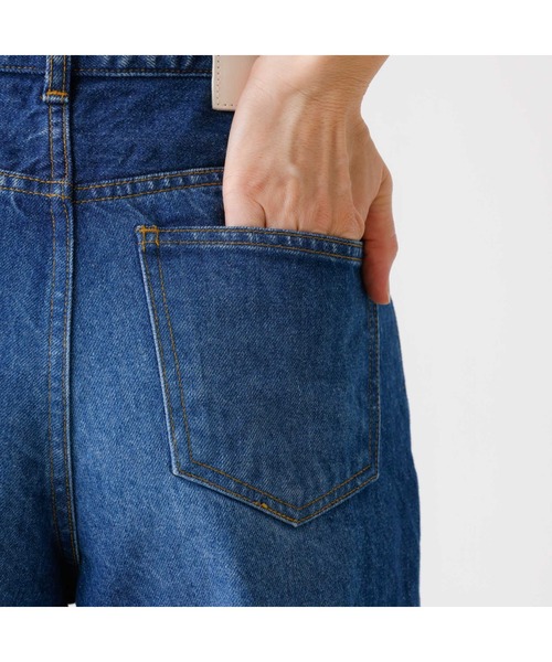 DESIGNWORKS（デザインワークス）の「ストレートデニムパンツ（デニムパンツ・レディース・インディゴブルー・38）」の15枚目の写真