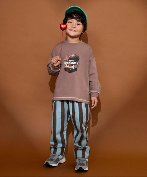 BREEZE（ブリーズ）の「刺繍ロゴキャップ（キャップ・キッズ・ミント/アイボリー/レッド・58/54/50）」の6枚目の写真