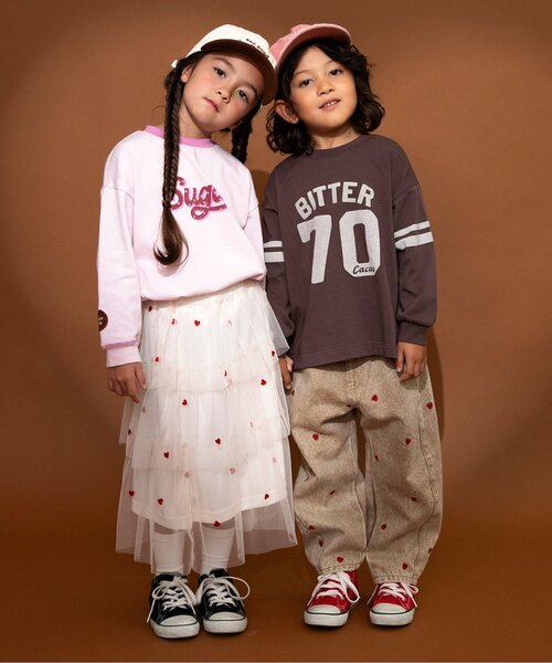 BREEZE（ブリーズ）の「刺繍ロゴキャップ（キャップ・キッズ・ミント/アイボリー/レッド・58/54/50）」の9枚目の写真