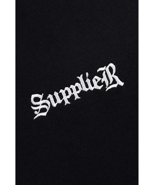 SUPPLIER(サプライヤー)の「ジップフーディ|Various Cross Zip Hoodie|SUPPLIER(パーカー・メンズ・ブラック・XX-LARGE/X-LARGE/LARGE/MEDIUM/SMALL)」の5枚目の写真