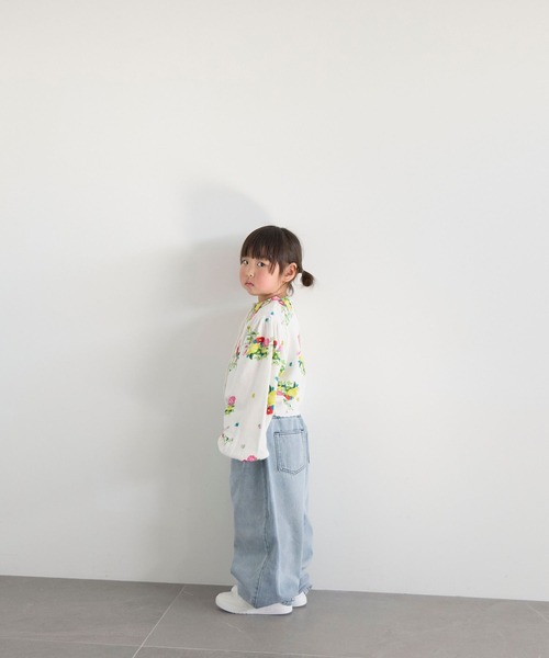 LOWRYS FARM(ローリーズファーム)の「デニムコクーンパンツ 631065(デニムパンツ・キッズ・ブルー/ブルー系その他・130cm/120cm/110cm/150cm/140cm)」の4枚目の写真