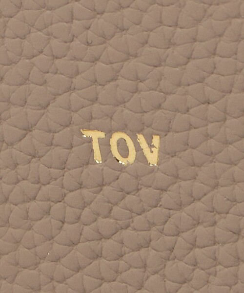 tov(トーヴ)の「<TOV>MIMI バッグ GRAND(ハンドバッグ・レディース・ベージュ/ブラック・FREE)」の14枚目の写真