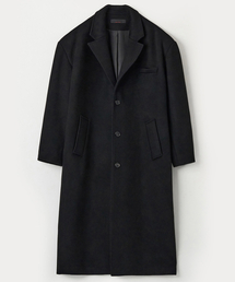 ANYTIME LOREAK（エニタイムロレーク）の「MOSS OVERFIT SINGLE COAT - BLACK（チェスターコート）」