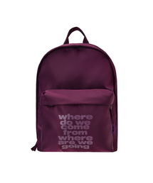 ERTR（イーアールティーアール）の「ERTR Nylon Backpack Purple（バックパック/リュック）」