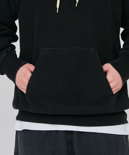 Champion(チャンピオン)の「【Champion/チャンピオン】メンズ リバースウィーブ(R) フーデッドスウェットシャツ(パーカー・メンズ・インディゴブルー/ブラック系その他・X-LARGE/LARGE/MEDIUM)」の6枚目の写真