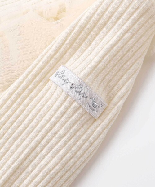 SLAP SLIP BABY（スラップスリップベビー）の「チュール花柄スカートドッキングボディミニベビー(70~80cm)（ロンパース・キッズ・イエロー/ピンク・80ｃｍ/70cm）」の13枚目の写真