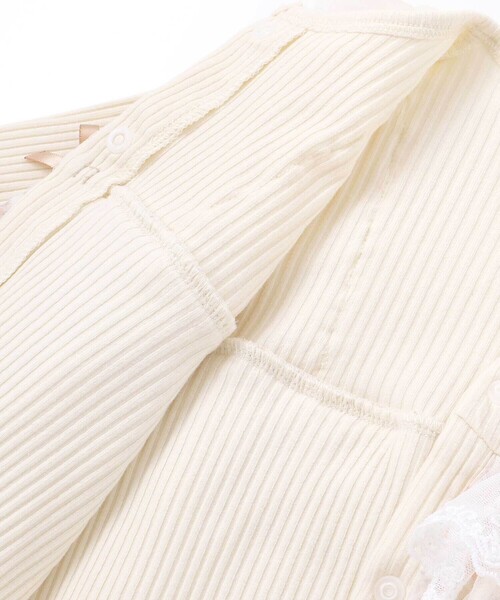 SLAP SLIP BABY（スラップスリップベビー）の「チュール花柄スカートドッキングボディミニベビー(70~80cm)（ロンパース・キッズ・イエロー/ピンク・80ｃｍ/70cm）」の18枚目の写真