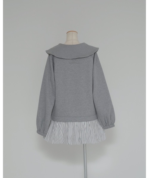 jumelle（ジュメロ）の「ドッキングセーラースウェット（パーカー・レディース・グレー・FREE）」の21枚目の写真