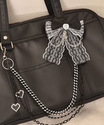 Mayree（メイリー）の「【urge select】ゴシックデザイン リボンブローチ/クリップ 【12色展開】/【2way】（ブローチ/コサージュ）」