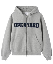OY/オーワイ』RAW PATCH HOODIE ZIP UP/ローパッチジップアップ