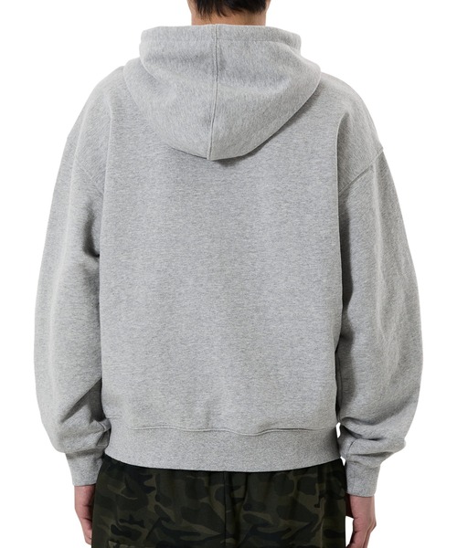 OY/オーワイ』RAW PATCH HOODIE ZIP UP/ローパッチジップアップ