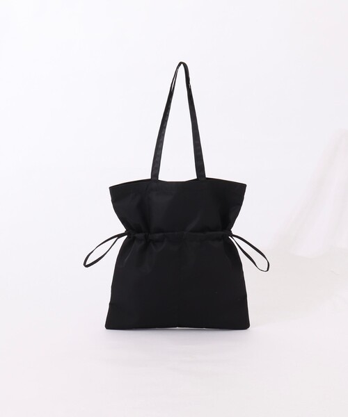 NOLLEY’S（ノーリーズ）の「【nolnol/ノルノル】ナイロンサブバッグ（バックパック/リュック・レディース・ブラック/ブラウン・FREE）」の7枚目の写真