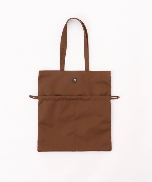 NOLLEY’S（ノーリーズ）の「【nolnol/ノルノル】ナイロンサブバッグ（バックパック/リュック・レディース・ブラック/ブラウン・FREE）」の17枚目の写真