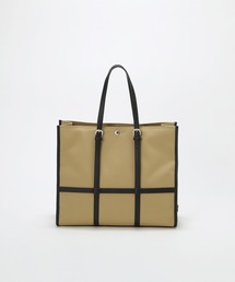 Breath TOPKAPI（ブレストプカピ）の「【Breath TOPKAPI】FRAME フレーム レザーベルト スクエア トートバッグ　A4 / 軽量（トートバッグ）」