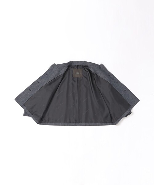 MACKINTOSH LONDON（マッキントッシュ ロンドン）の「【ROSLEY/ロズリー】デニムステンカラーショートコート（ステンカラーコート・レディース・ネイビー・38）」の3枚目の写真